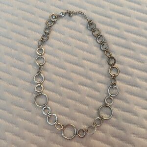 Cute silver necklace